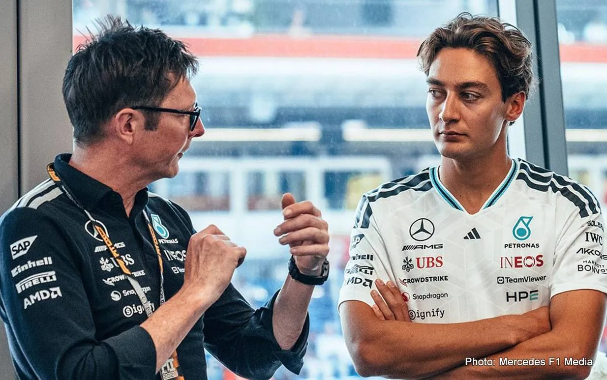 russell bono mercedes f1