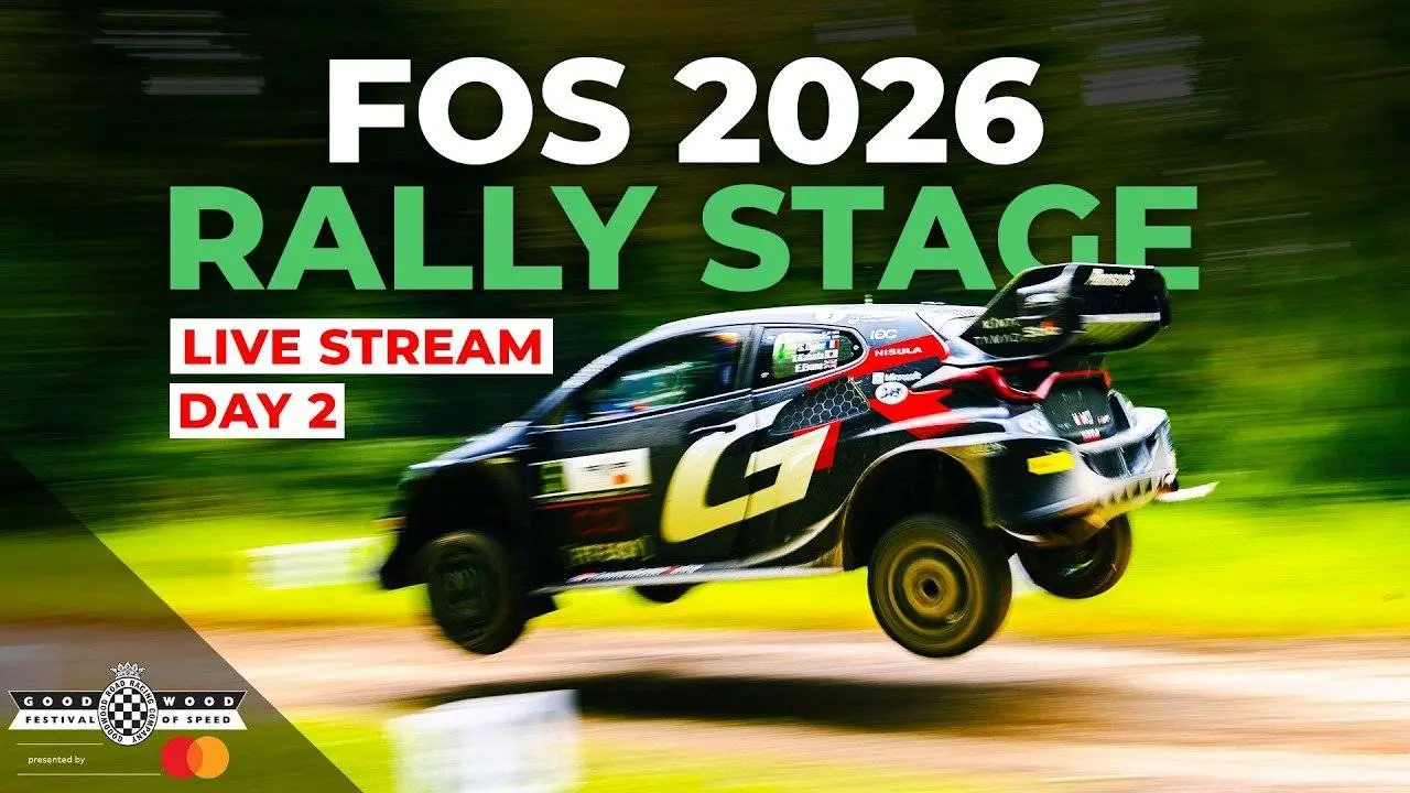 FOS video Goodwood live stream
