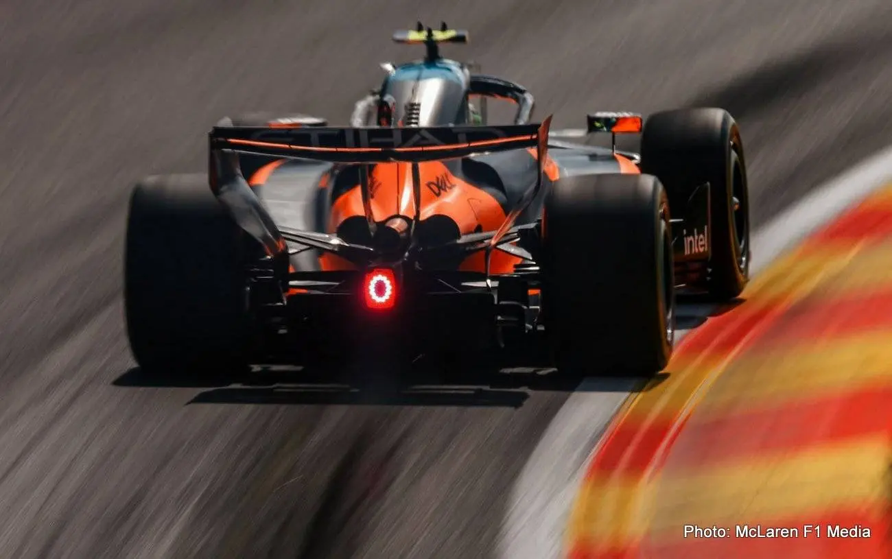 lando norris spa eau rouge