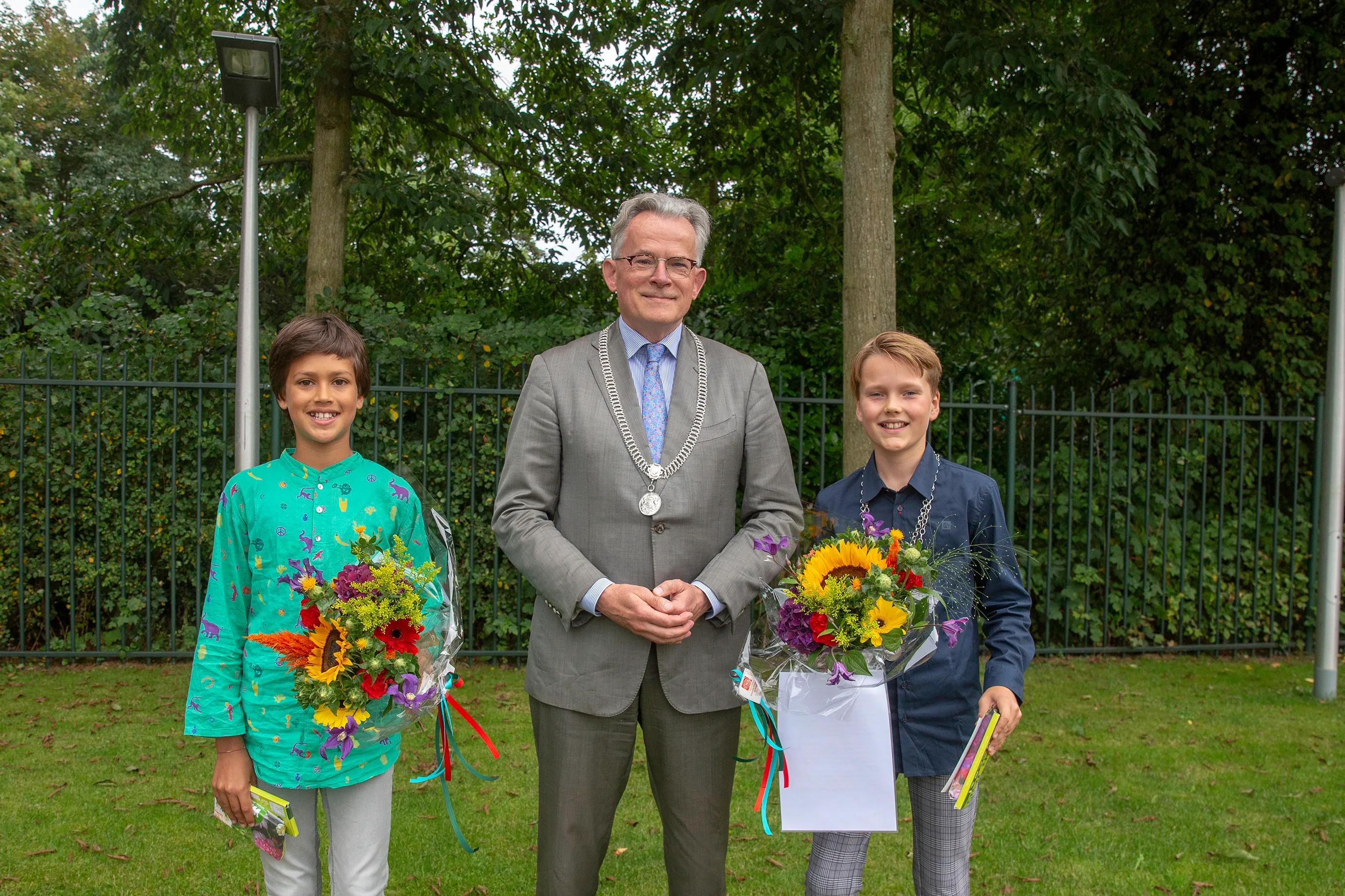 15 09 2021 afscheid van de huidige kinderburgemeesters zijn en de installatie henk tammens 11