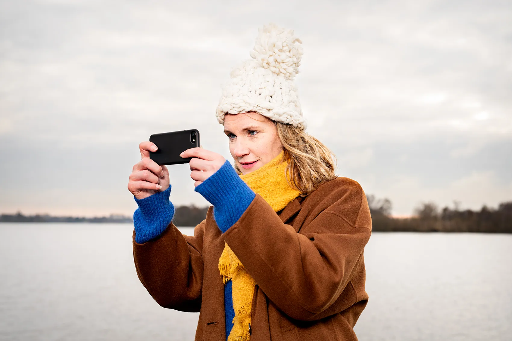 fotoactie wie winter van start