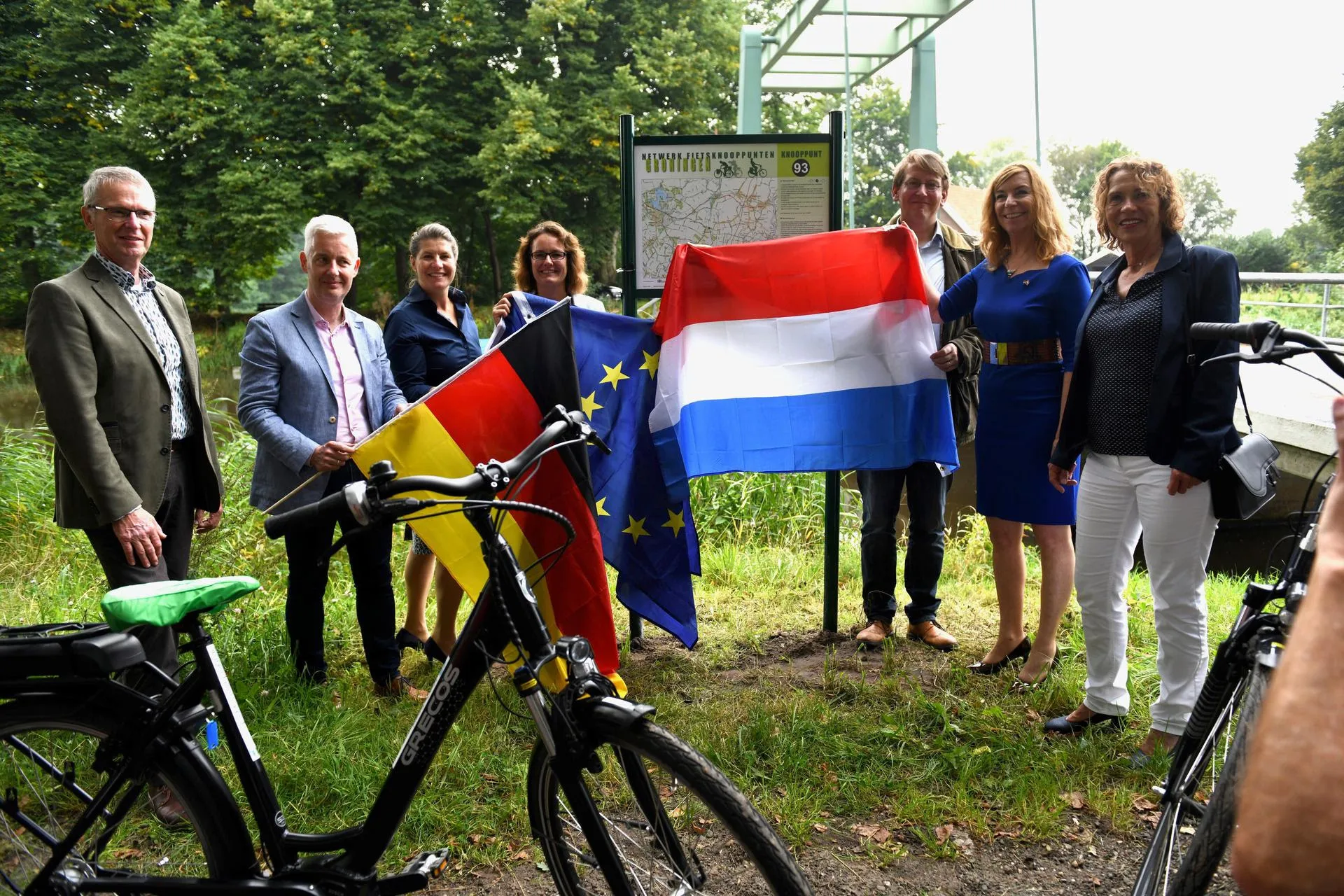 onthulling fietsknooppuntennetwerk