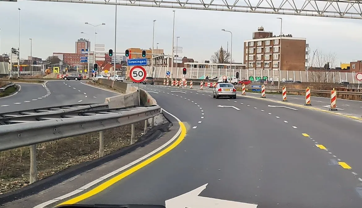 tijdelijk julianaplein vanaf haren rust