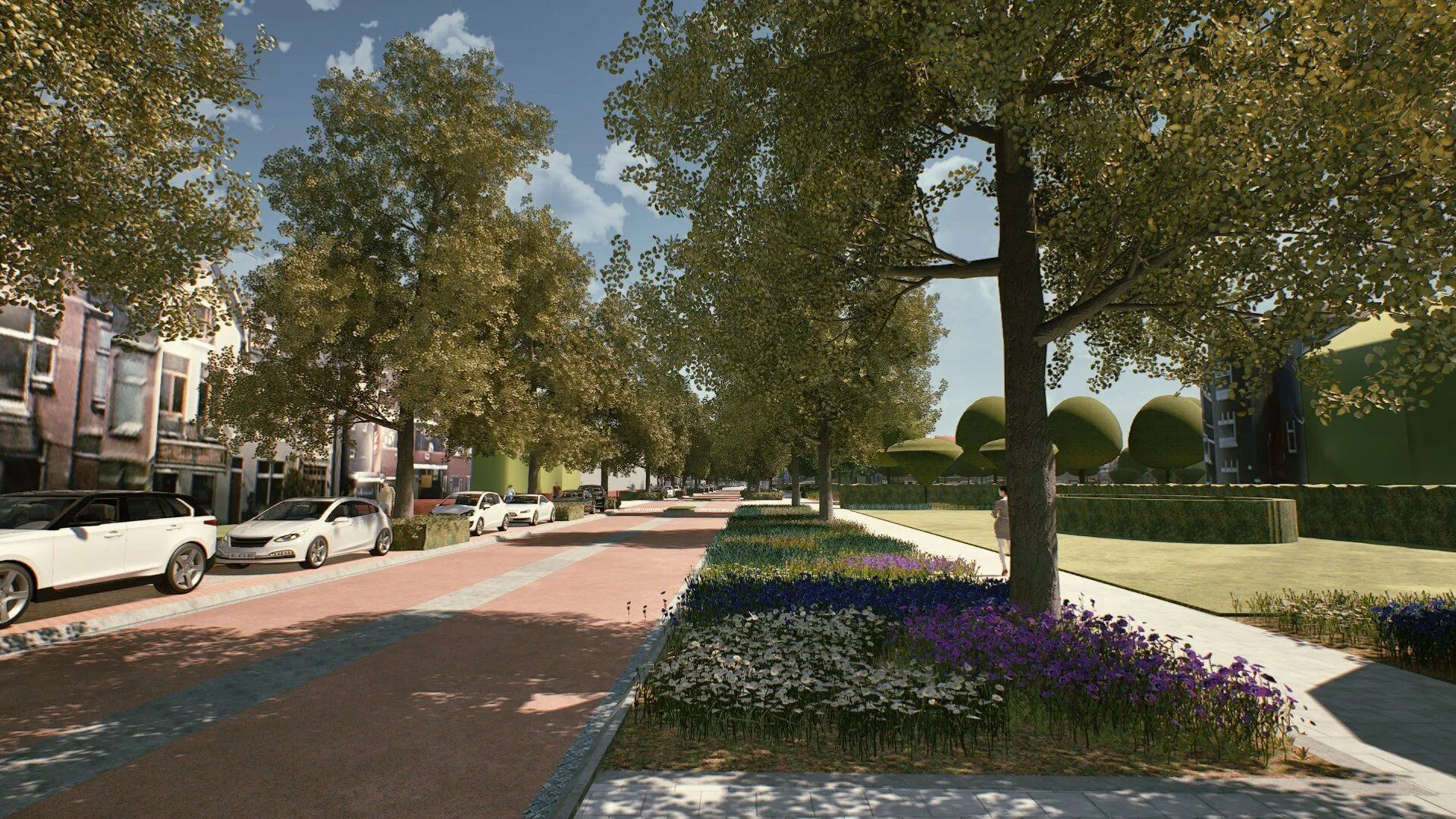 Voorlopig ontwerp voor Fietsstraat Korreweg