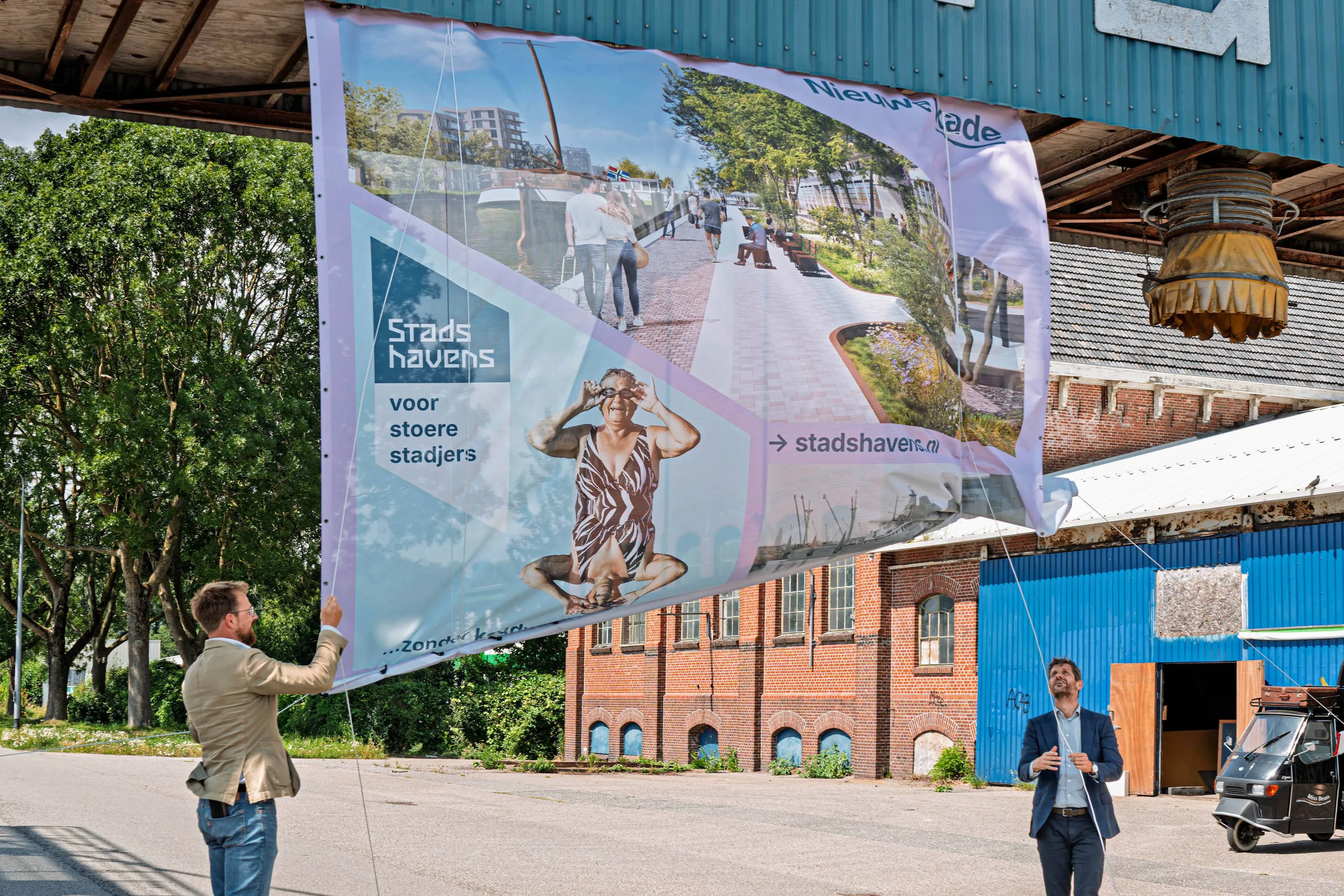 Stadshavens van start met bouw nieuwe kade