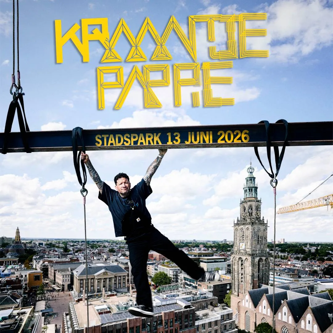 Kraantje Pappie geeft grootste show ooit in Stadspark Groningen
