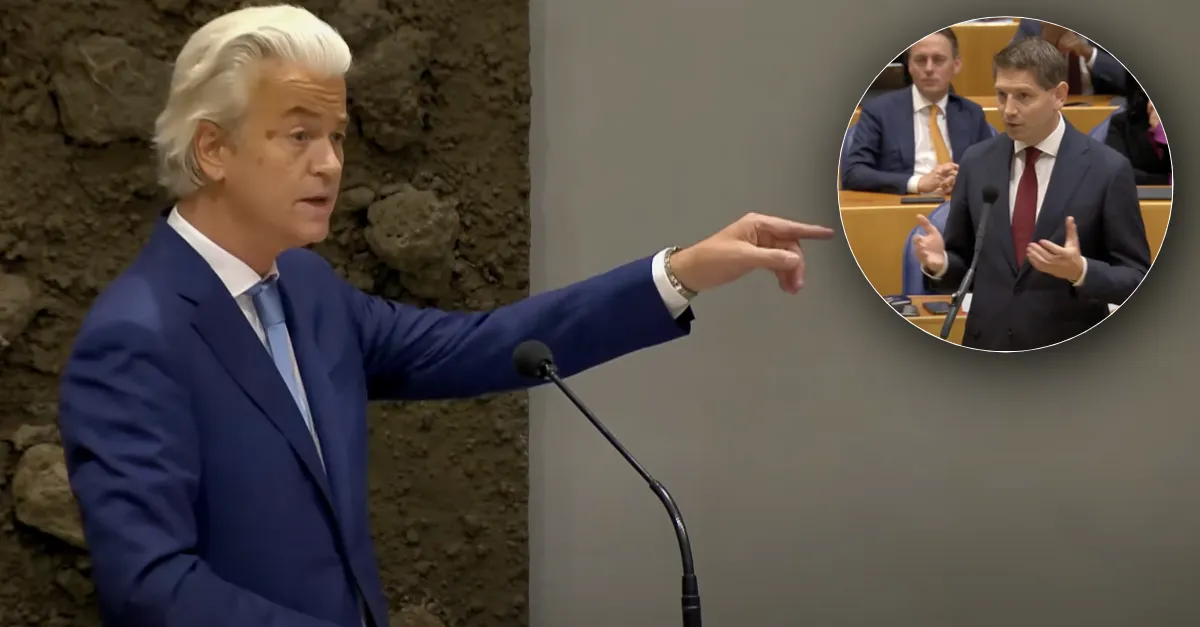 VIDEO: Scheldpartij tussen Geert Wilders (PVV) en Jan Paternotte (D66)