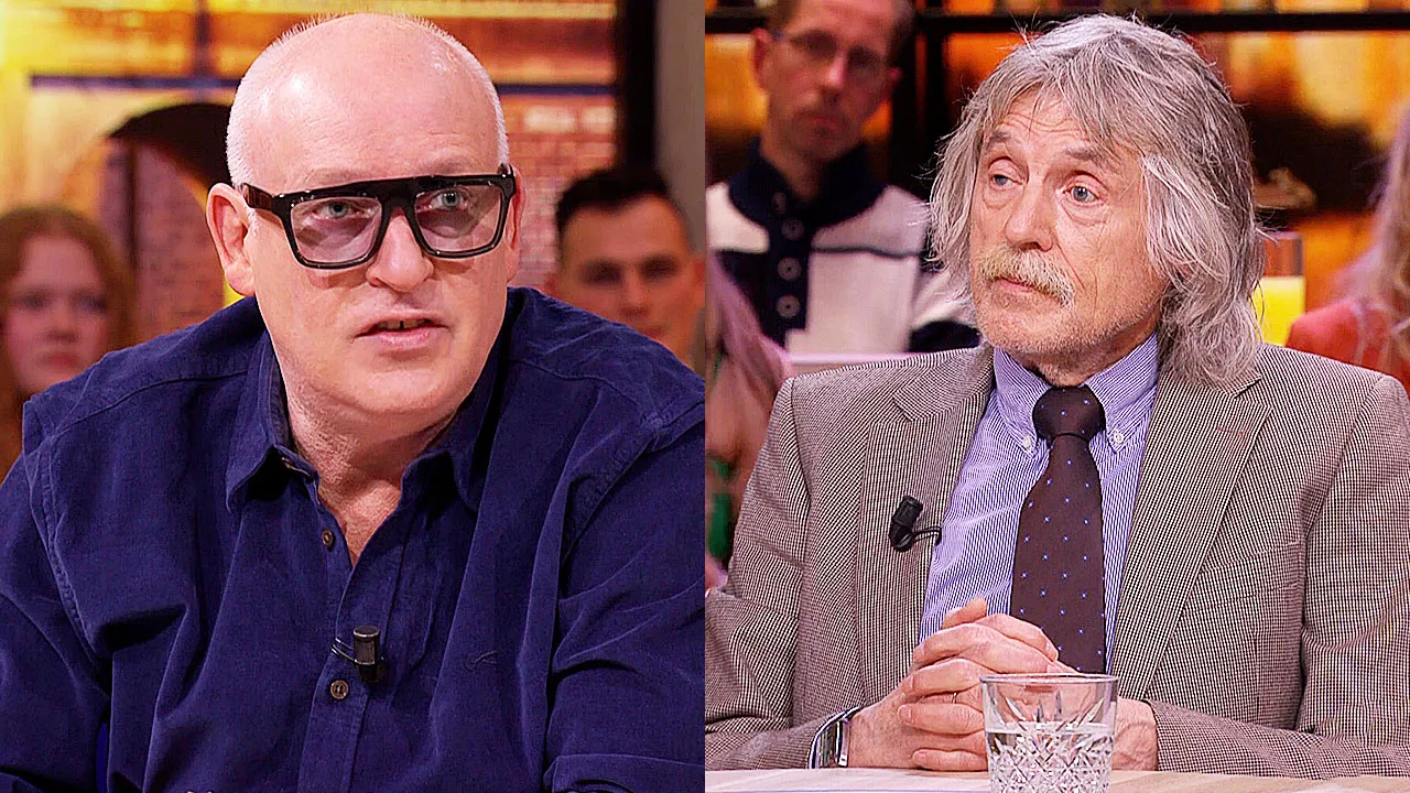 Johan Derksen en René van der Gijp maken ruzie