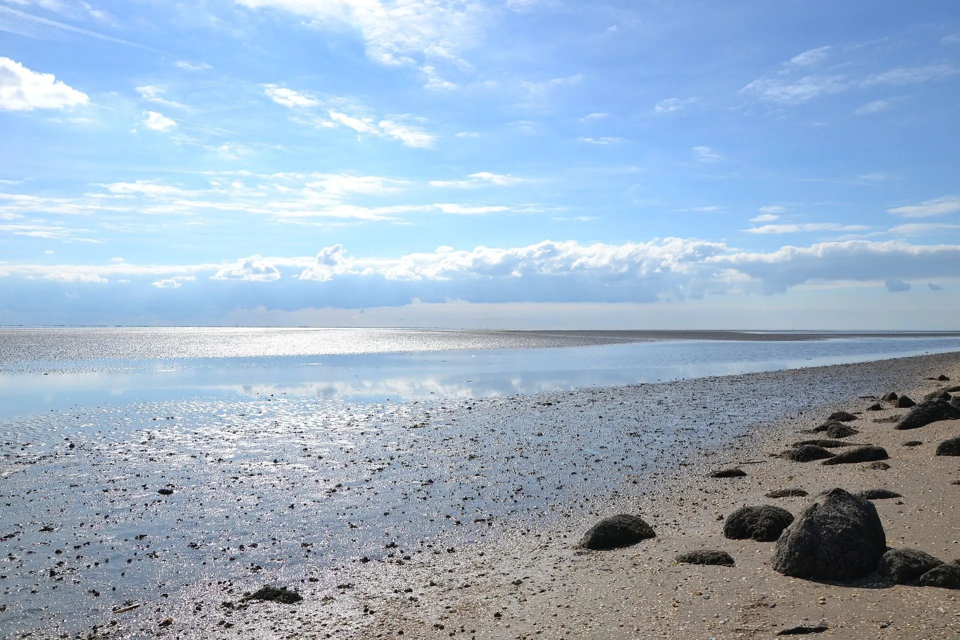 Baby verdronken in de Noordzee