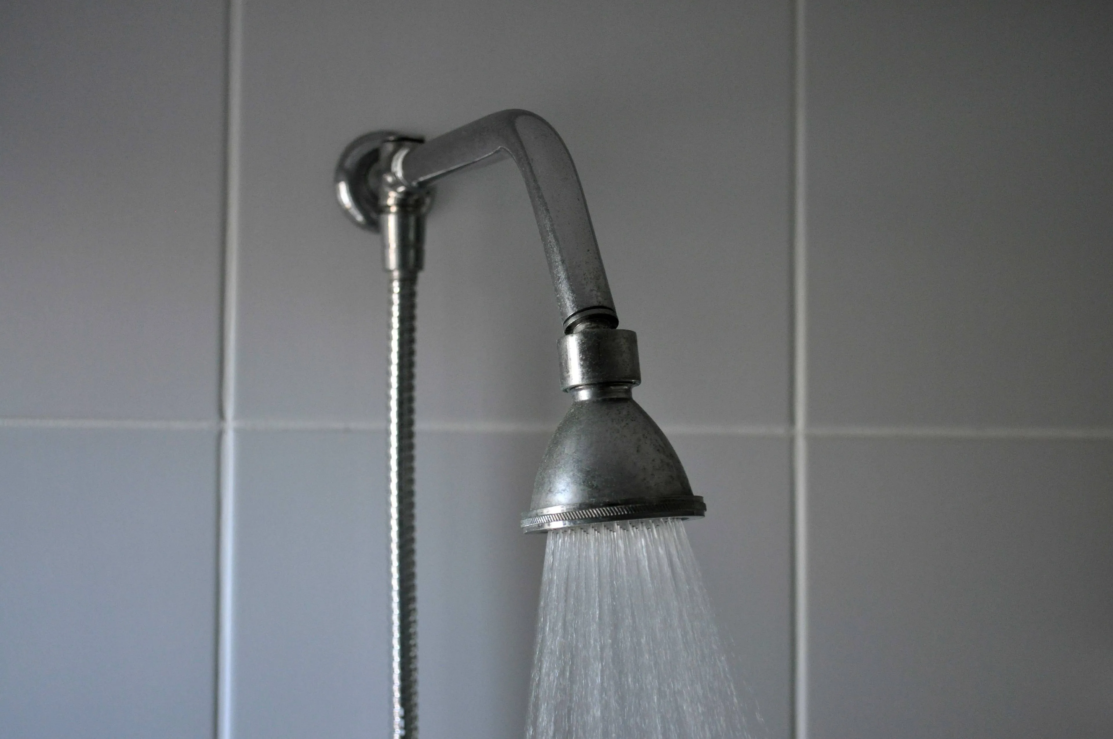 Man gaat even douchen en krijgt daarna de schrik van zijn leven als hij ziet wat er door de badkamer kruipt