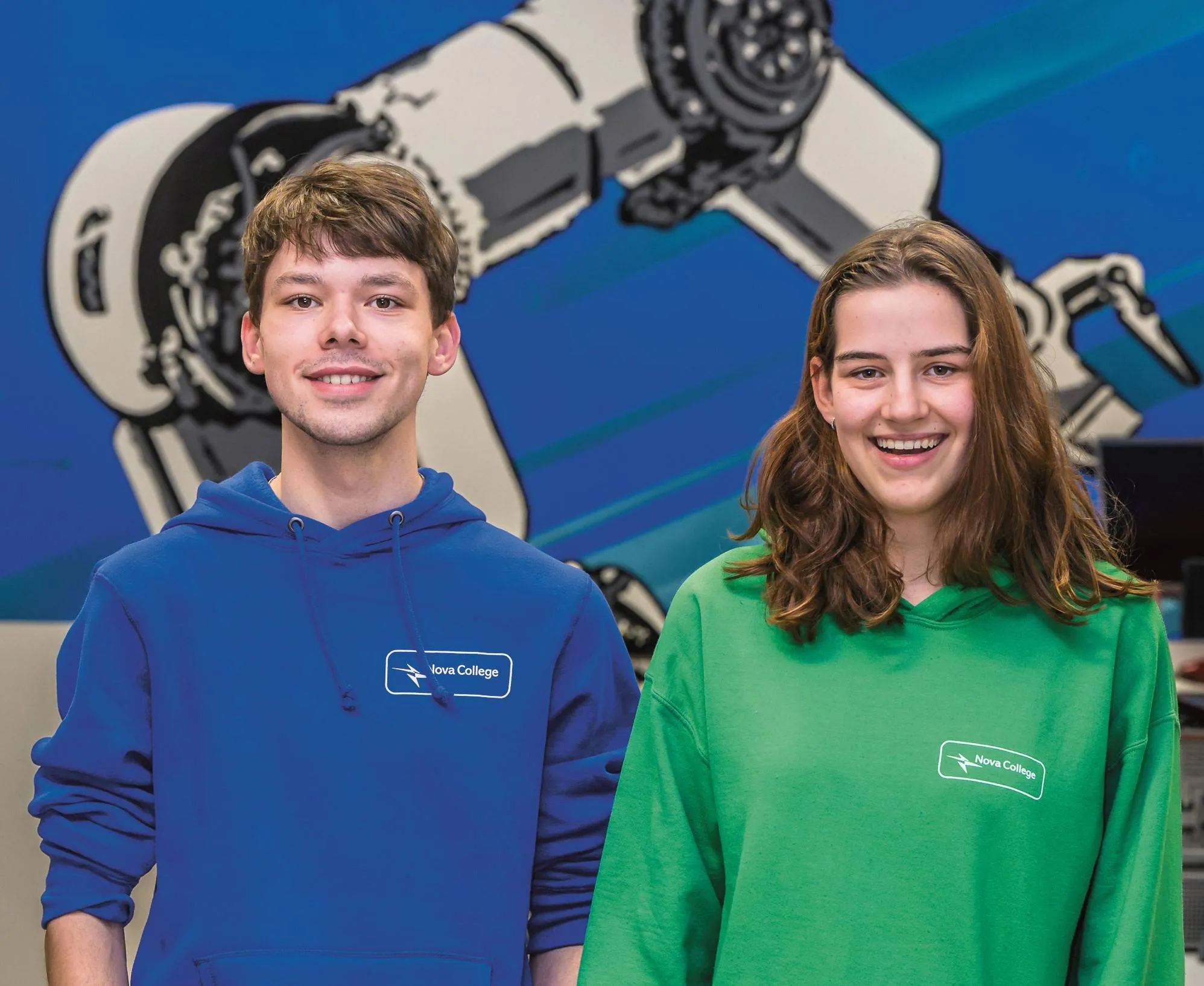 Nova College welkomstteam Open dag (2)