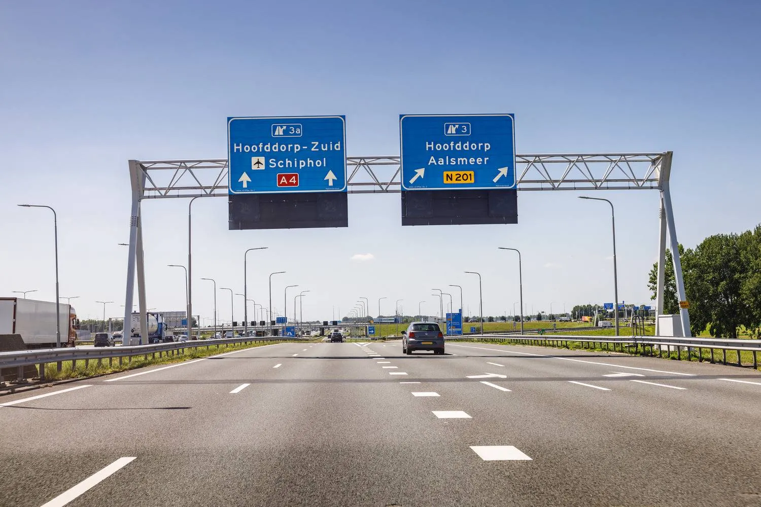 Parallelbaan A4 afrit 3+3a nr1