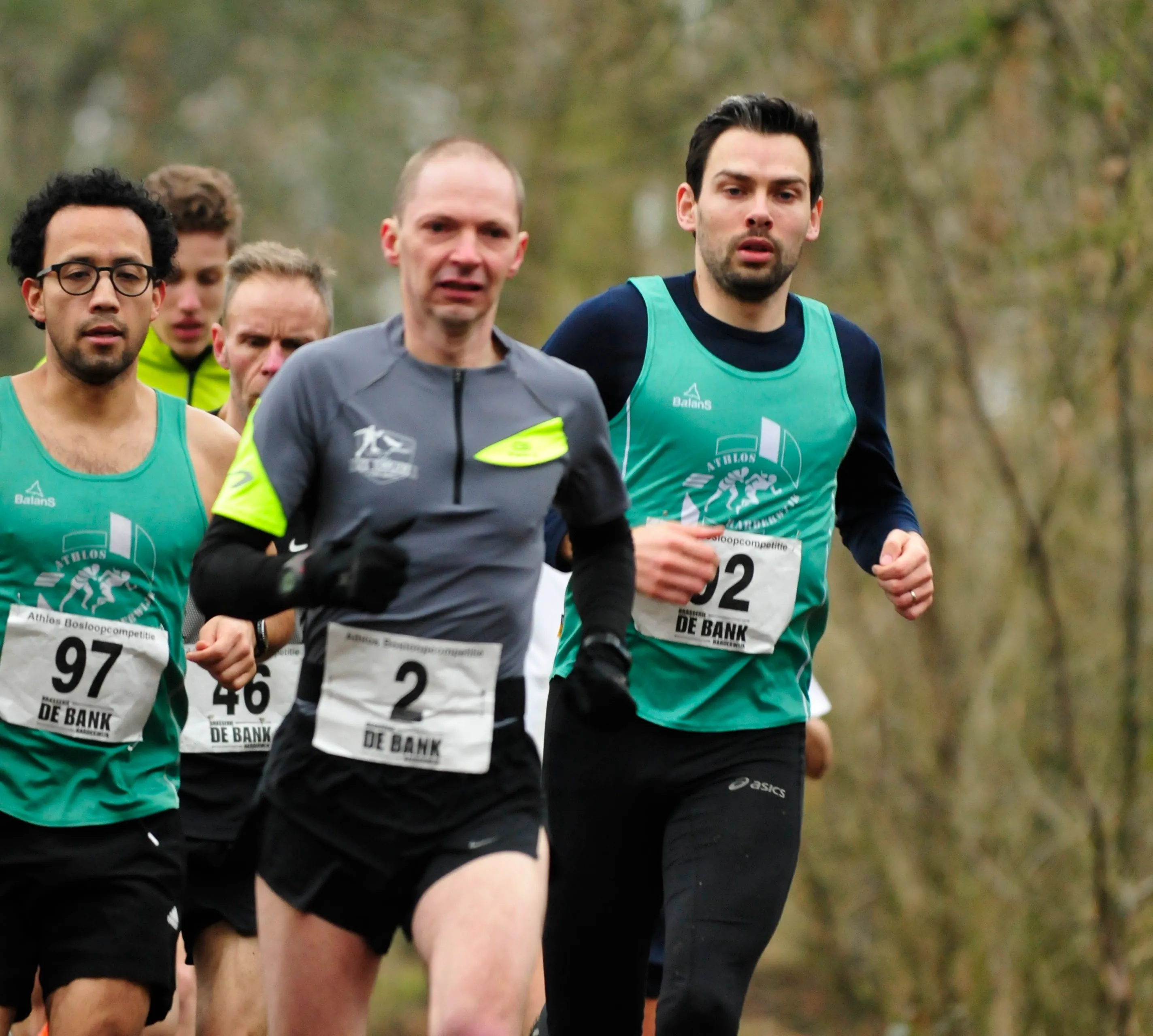 Laatste bosloop van het jaar bij Athlos