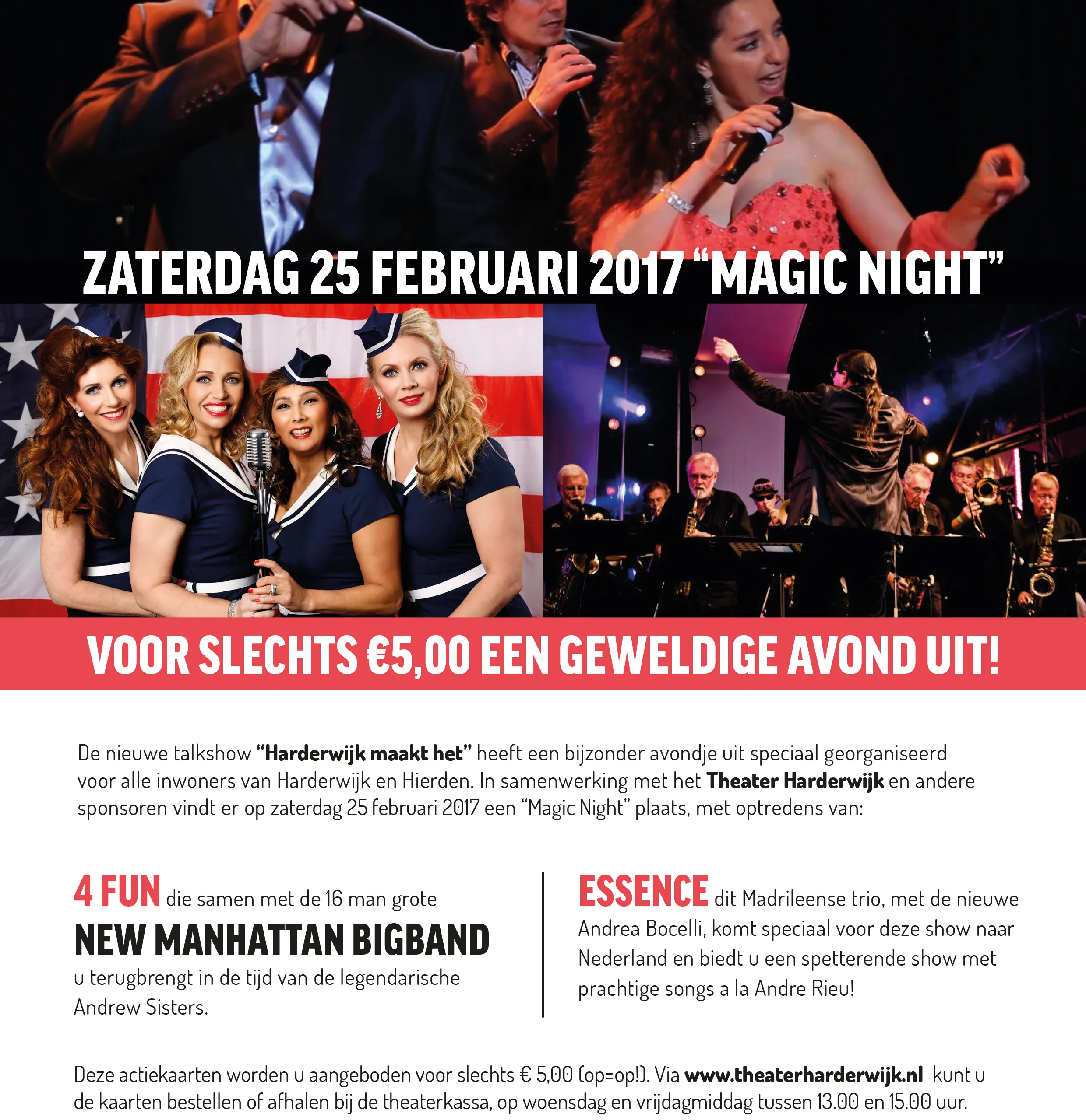avondje uit flyer essence 4fun bigband