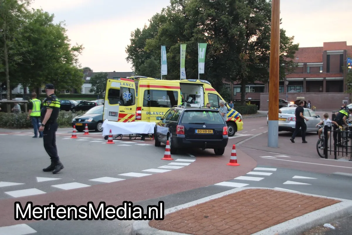 ongeval vogelstraat havenkade fietsster rotonde