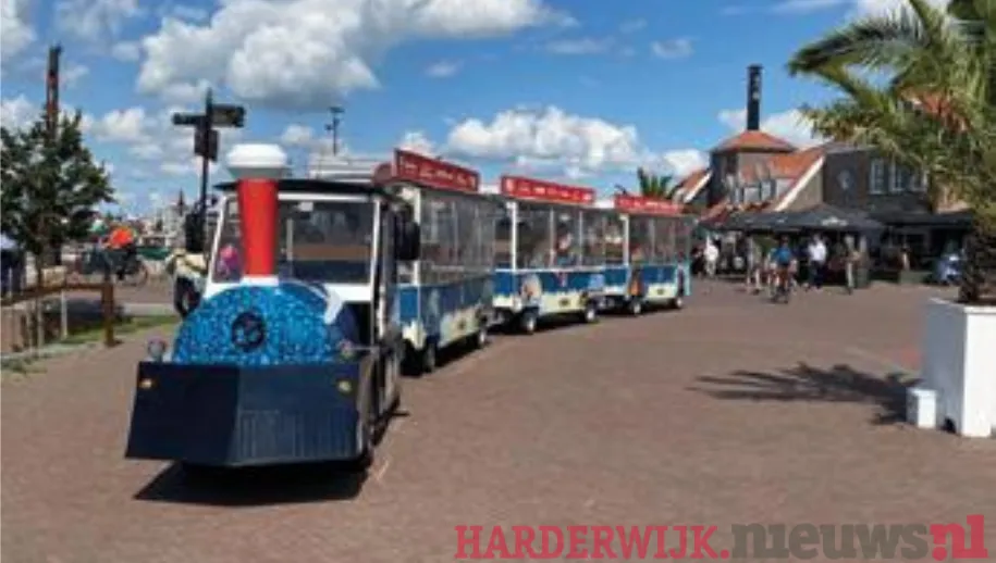 Boulevardtrein blijft ook in 2022 tussen Zonneweide en Dolfinarium rijden