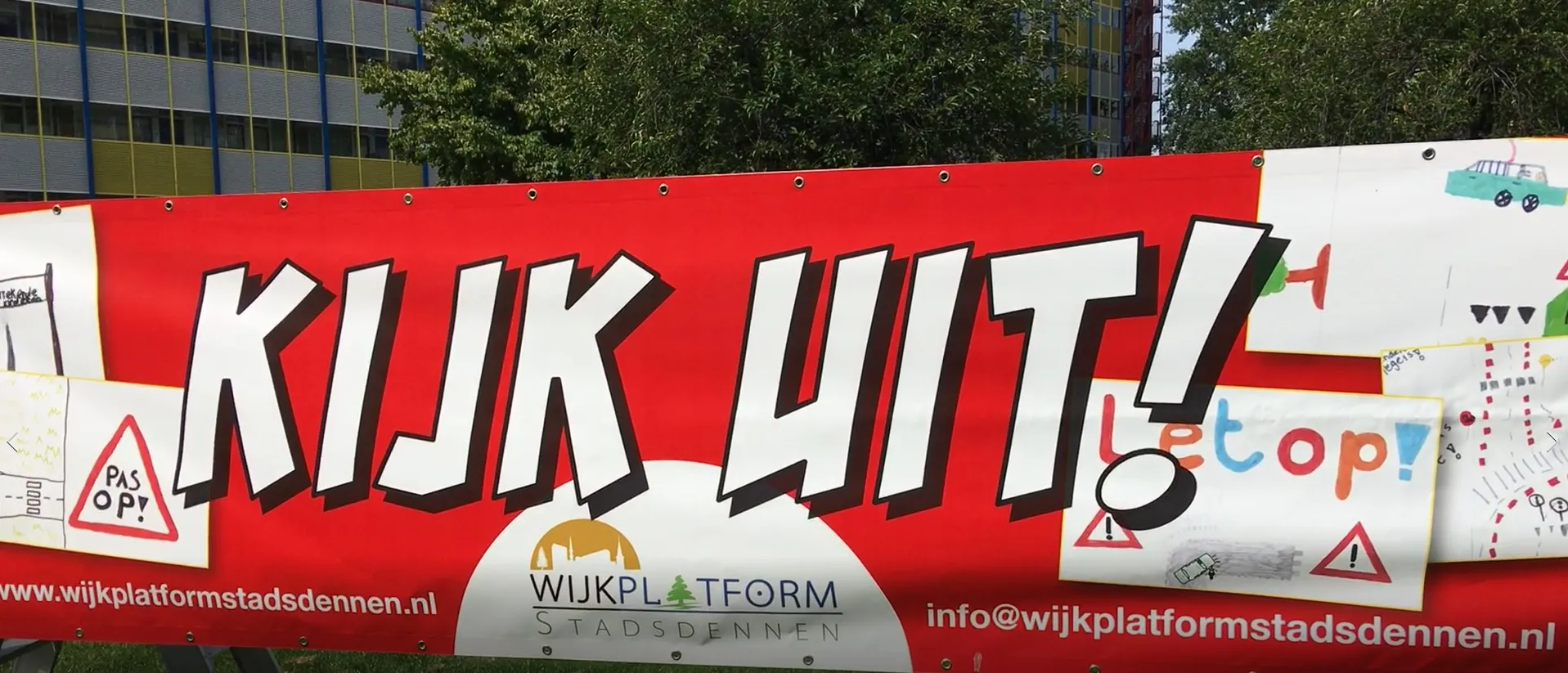 spandoek thijmlaan vondellaan wijkplatform