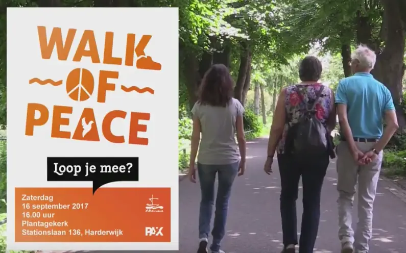 Walk of Peace als start van Vredesweek 2017
