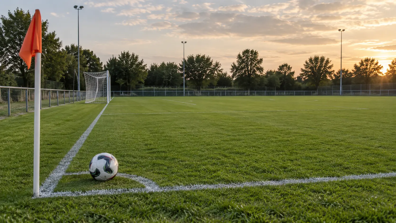 voetbal ter illustratie