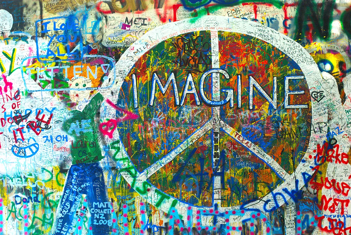 lennonwallimagine wikipedia