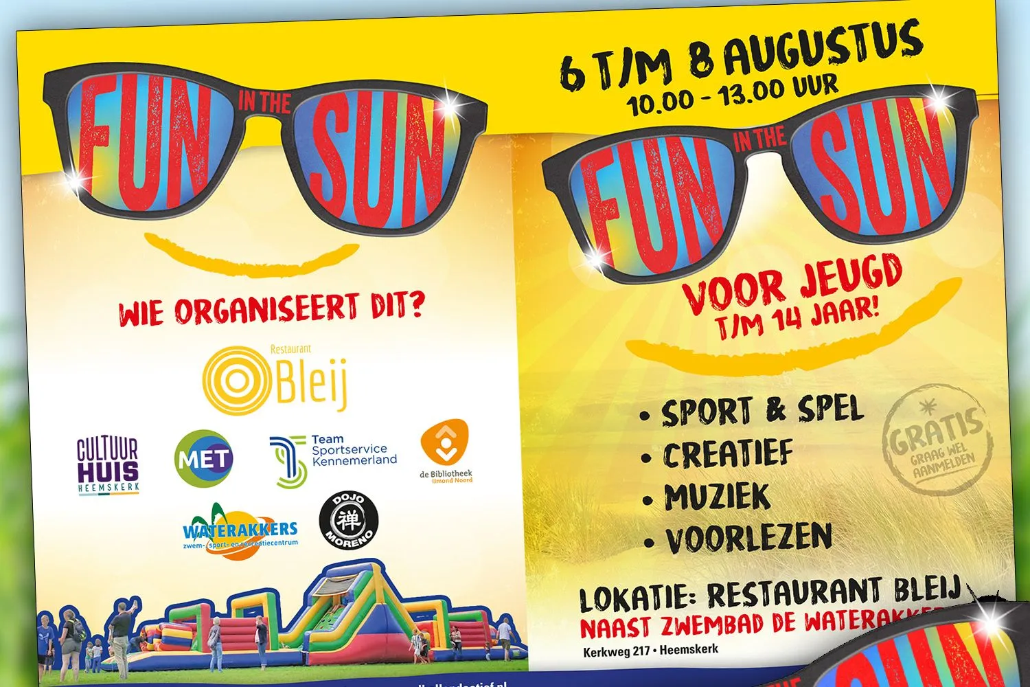 funinthesun sponsors aankondiging vierkant