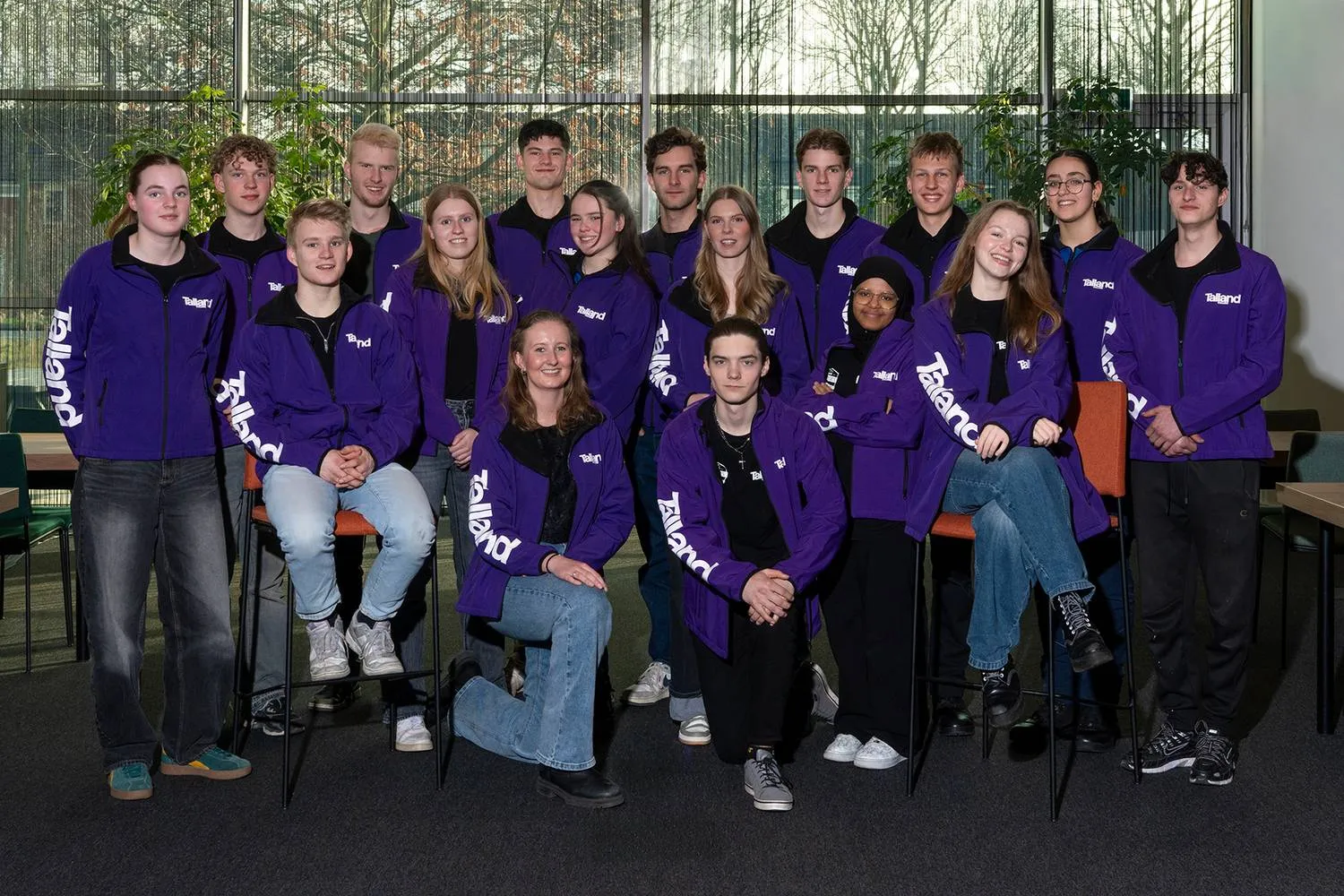 Groepsfoto finalisten Talland College 2026