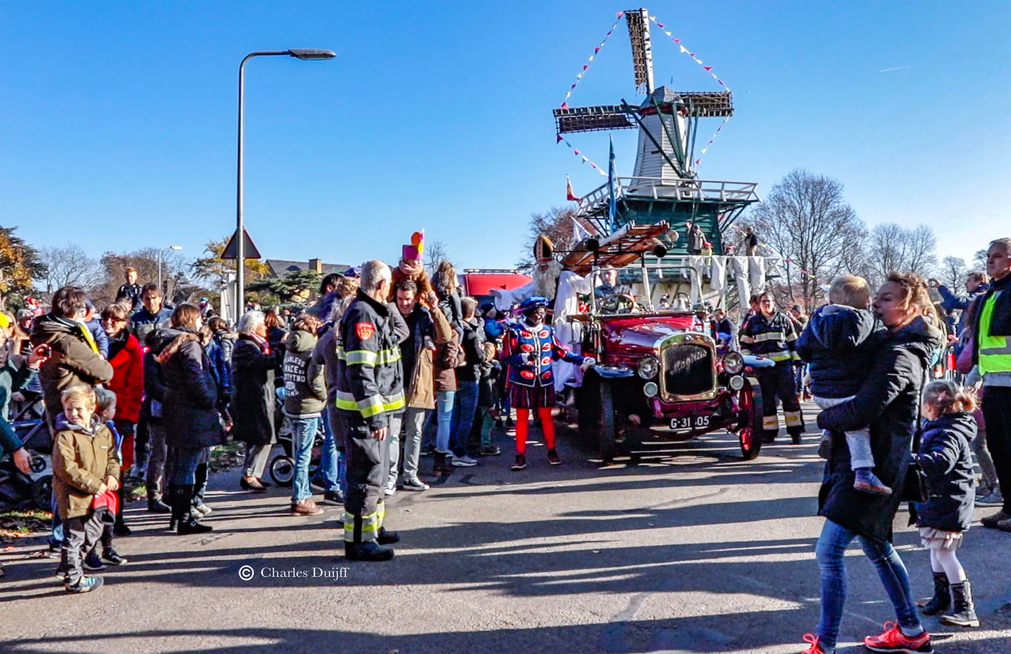 sint brandweerauto