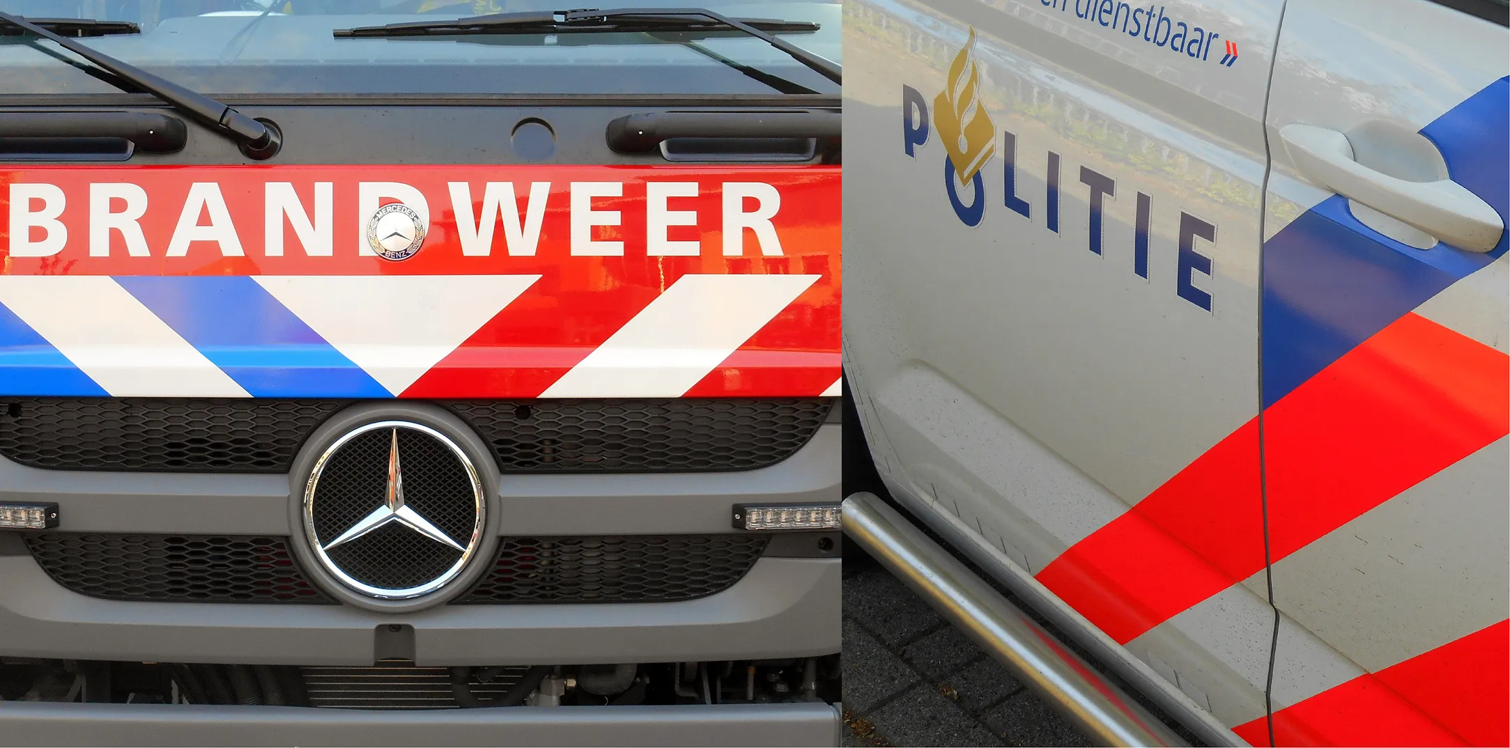 brandweer en politie