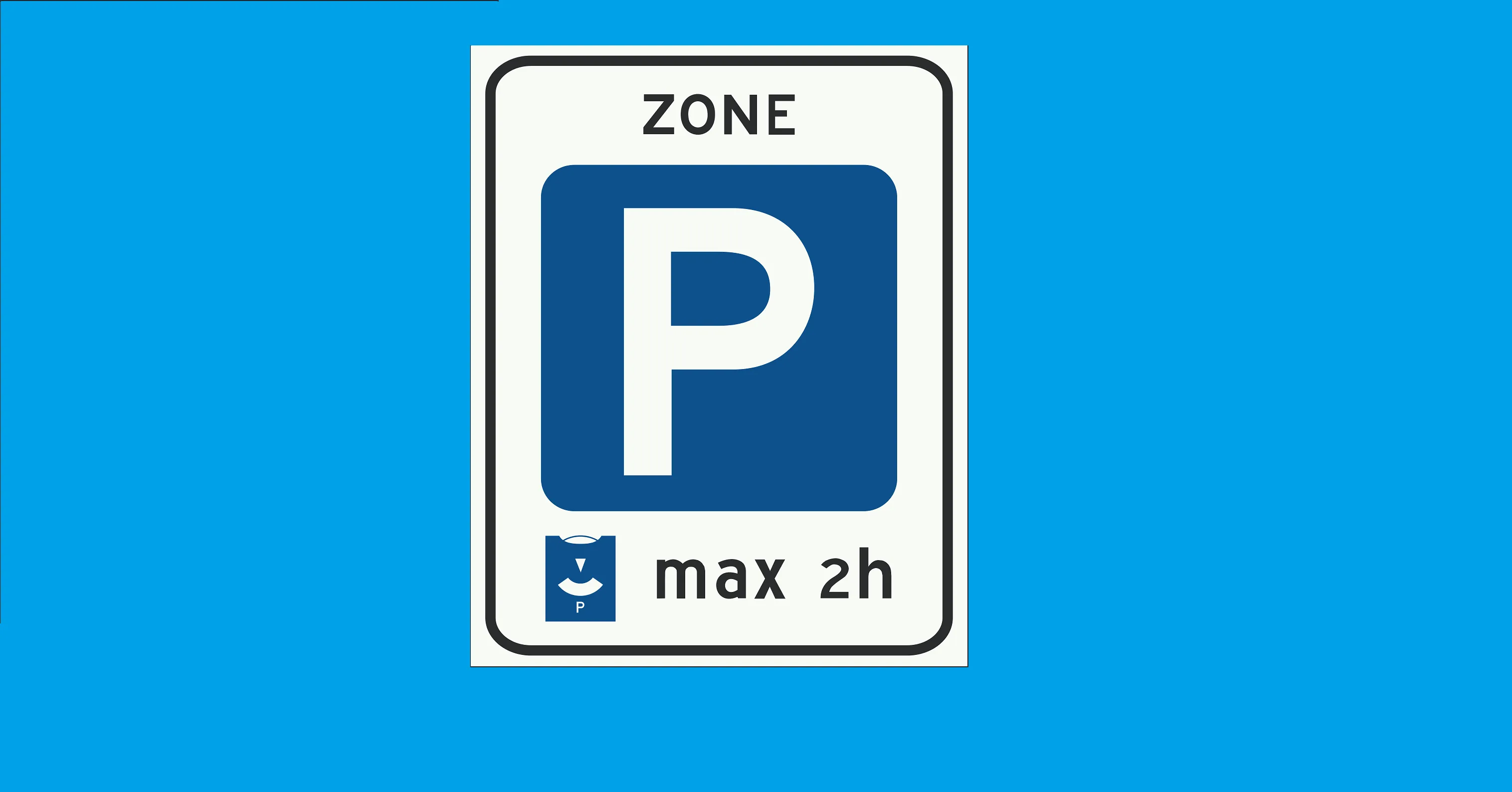parkeerzone parkeerschijf