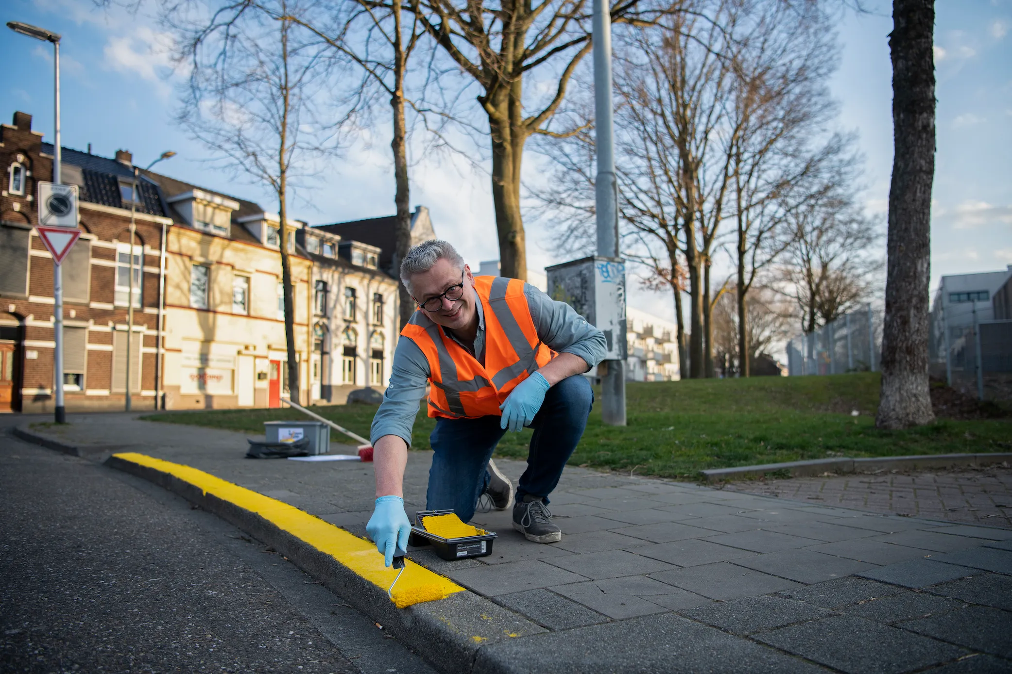 patrick verft wegmarkering