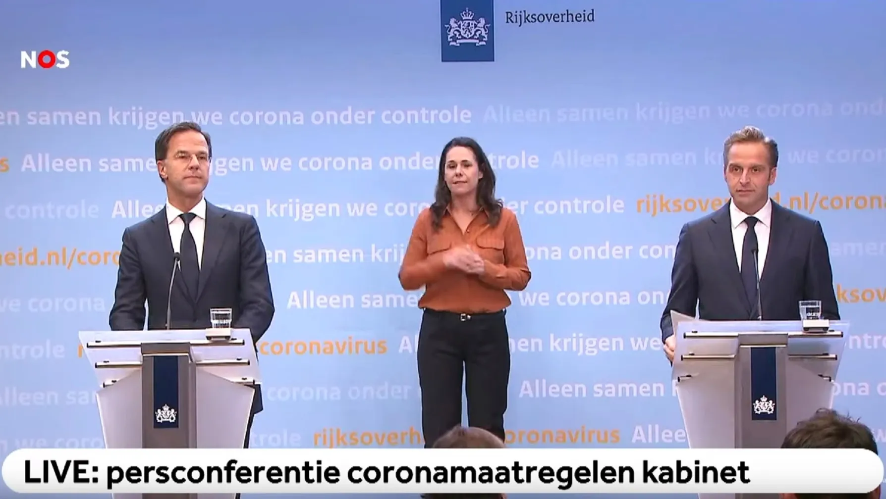 persconferentie corona 31 3 2020