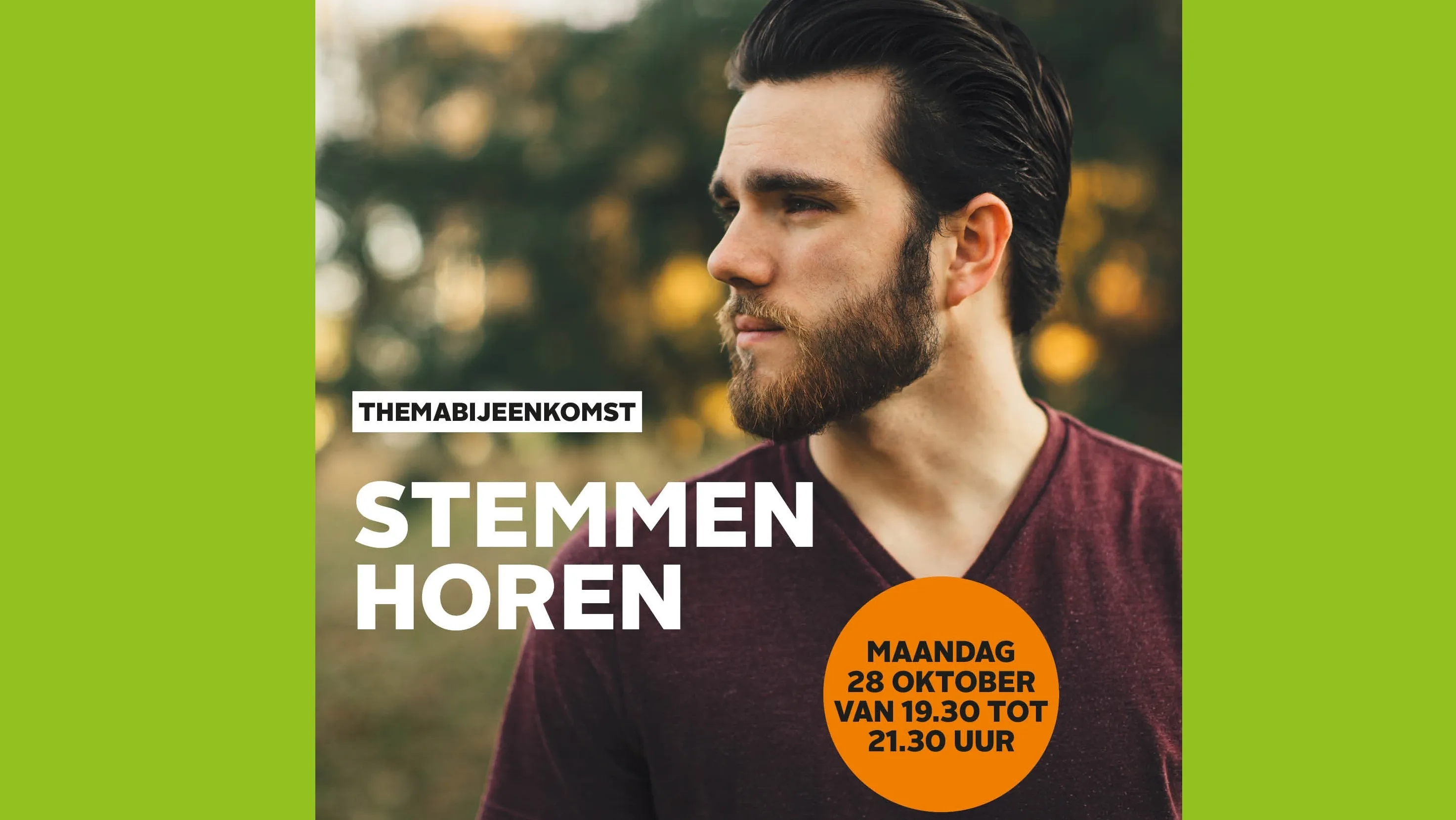 stemmen horen 28 oktober 2019