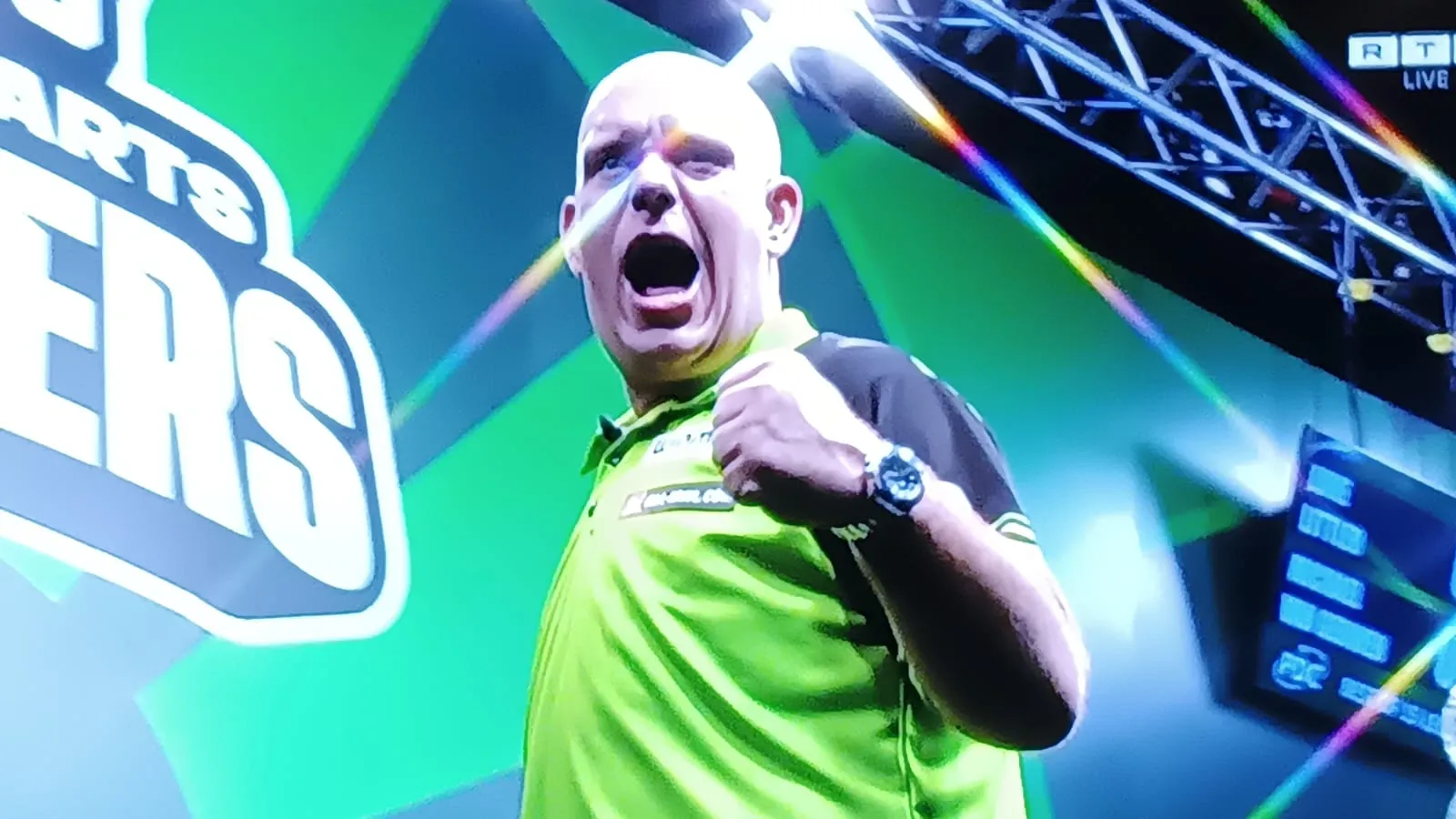 Geen vijfde Europese titel voor Van Gerwen