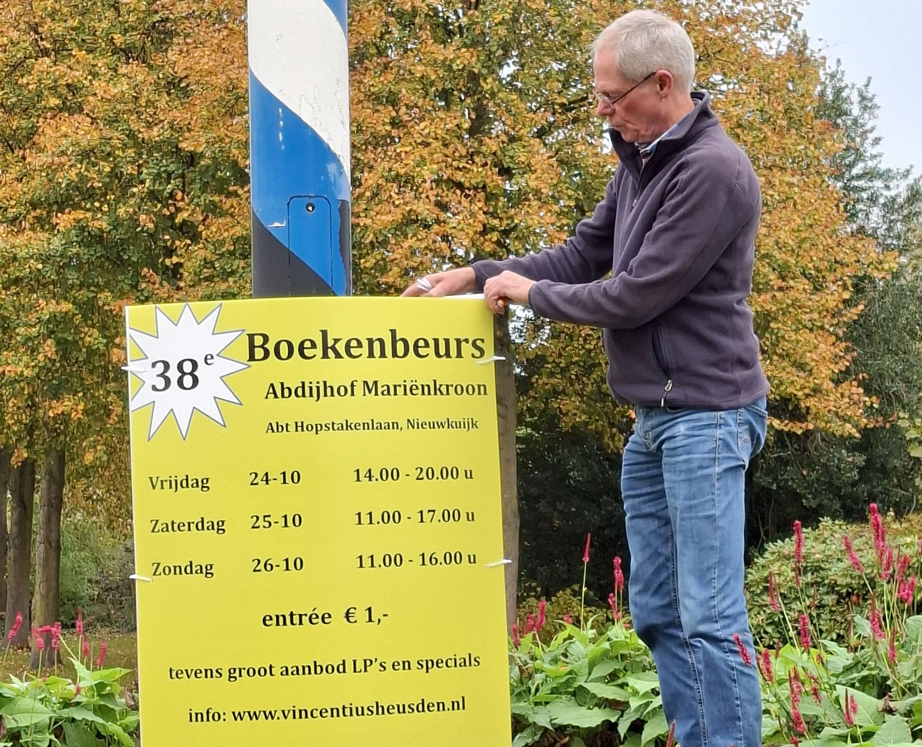 Unieke nieuwe boeken van A.F. Th. Van der Heijden op Vincentius boekenbeurs
