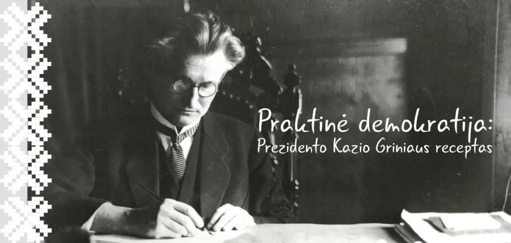 kazys grinius praktine demokratija