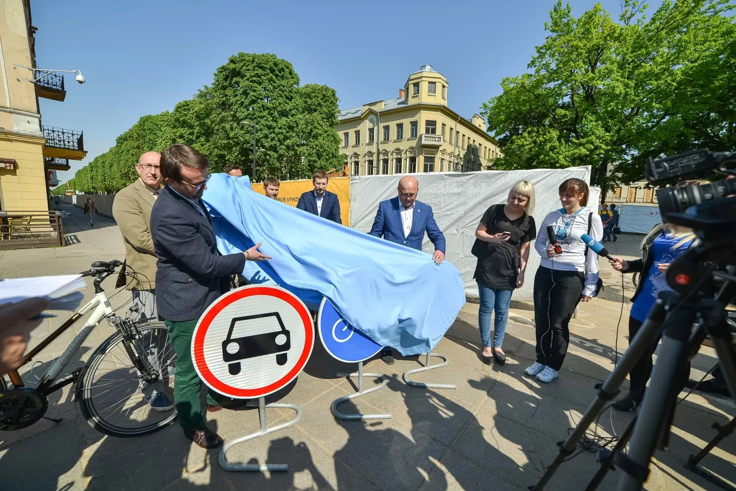 laisves alejos rekonstrukcijos spaudos konferencija 8