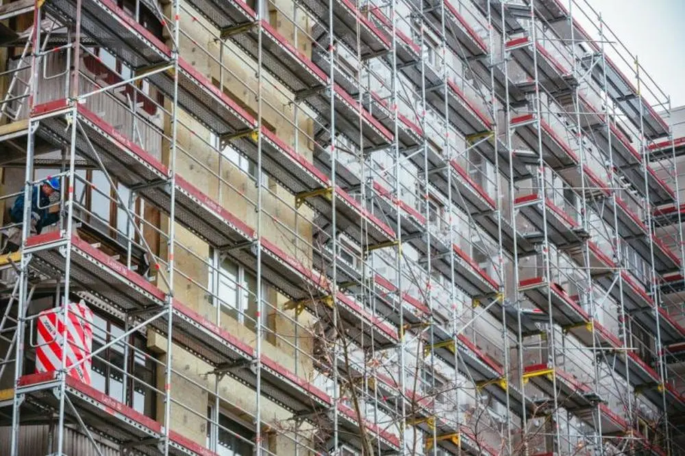 namas renovuojamas