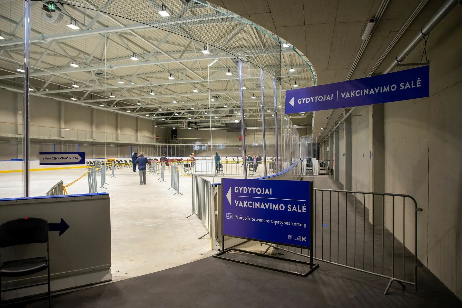 vakcinavimo centras ledo rumai