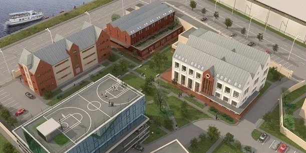 Buvusio "Pieno centro" pastatų kompleksas