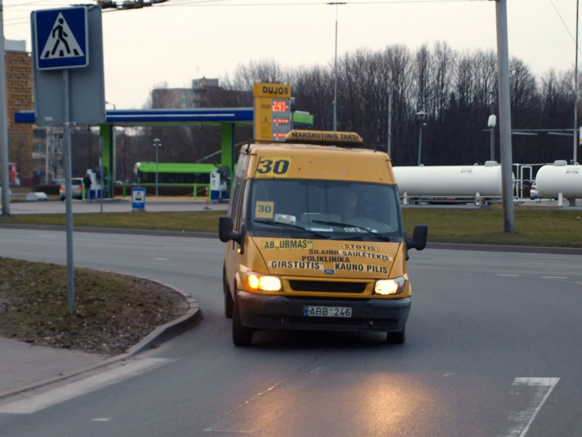 Nebelieka 35-ojo maršrutinio taksi