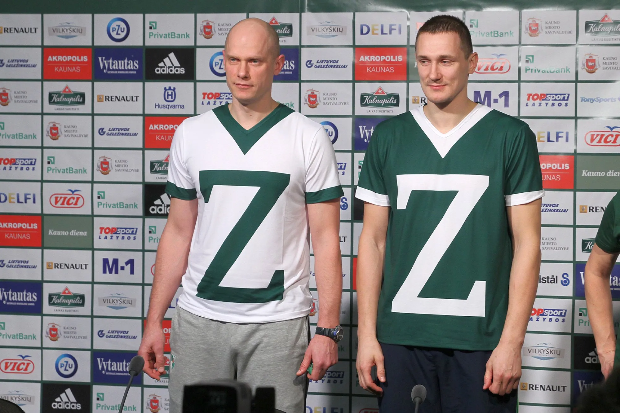 Kauno Žalgirio treniruotė ir spaudos konferencija