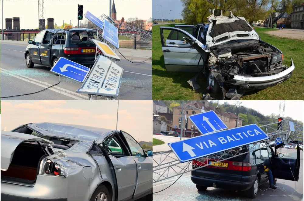 BMW X5 sukelta avarija Minkovskių gatvėje