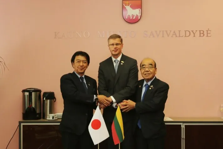 Japonijos miesto meras apie Kauną atsiliepė geru žodžiu