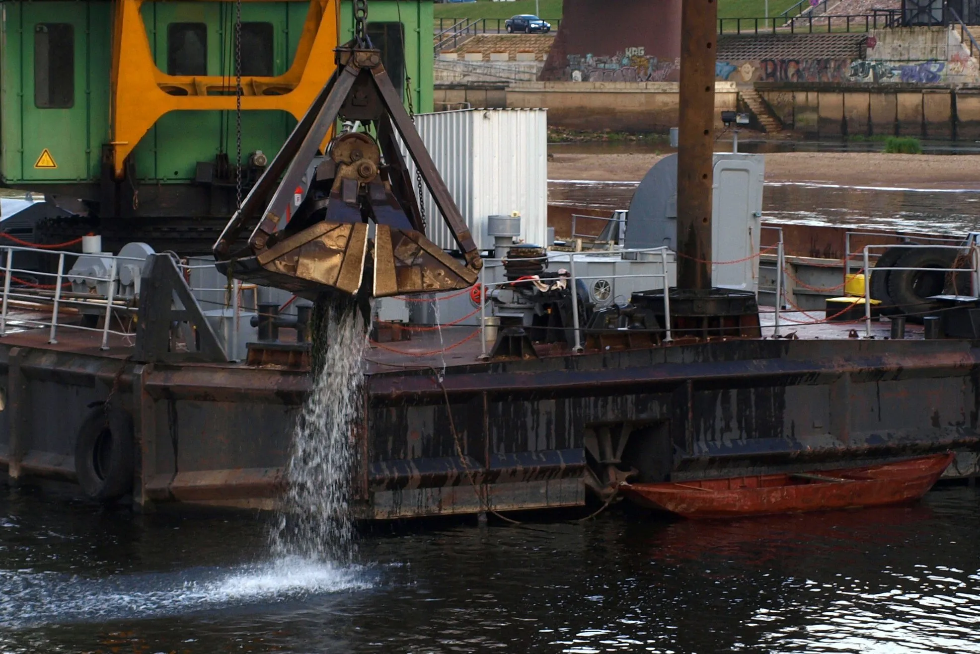 Nusekusio Nemuno gilinimo darbai