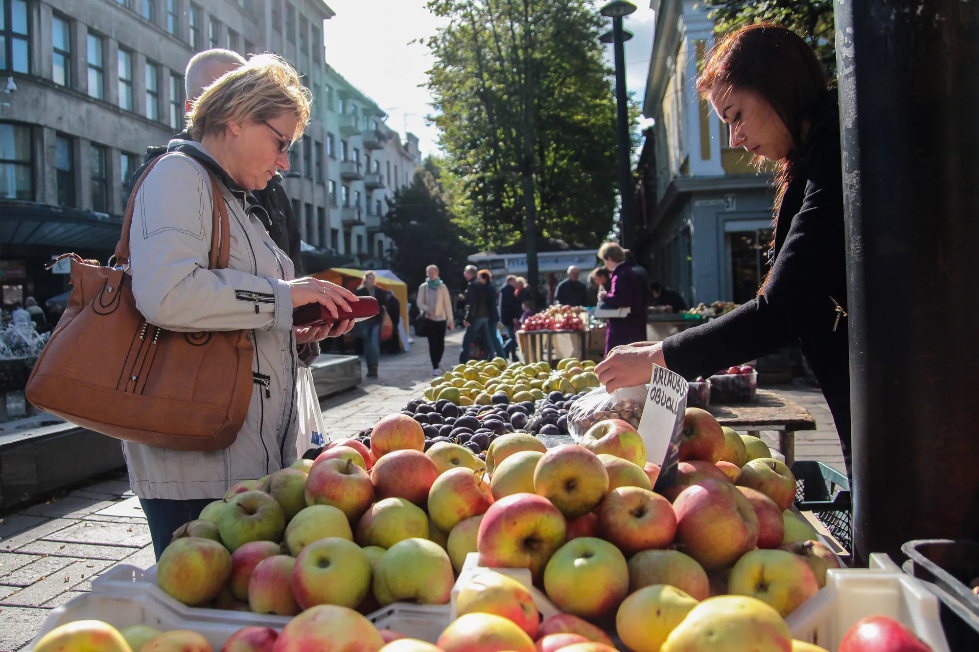 Derliaus šventė Laisvės alėjoje