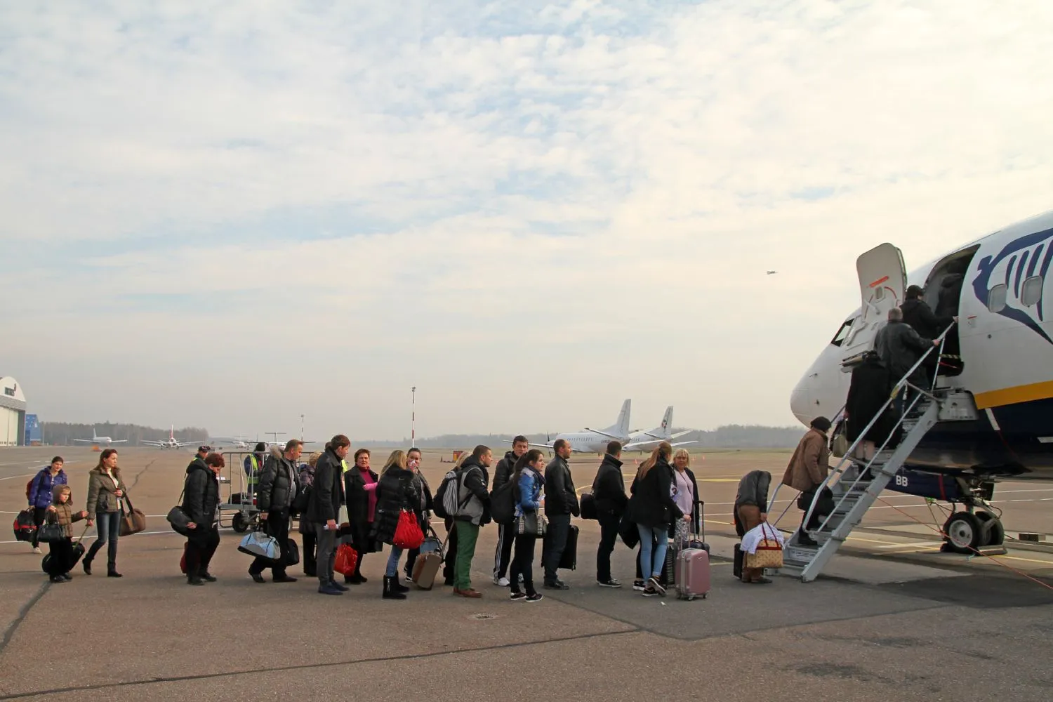 Ryanair skrydis iš Kauno oro uosto