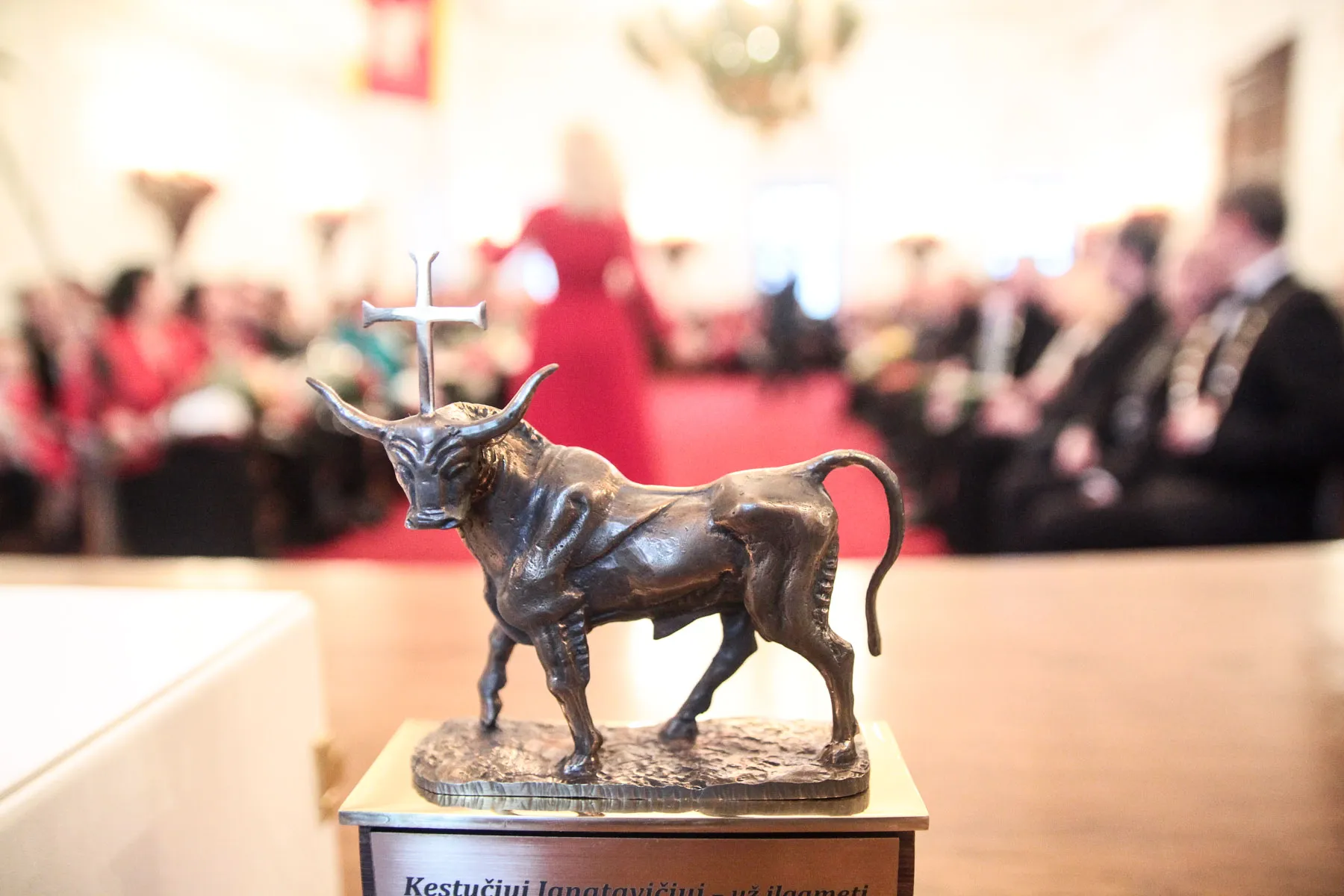 Rotušėje išdalinti Gerumo kristalai