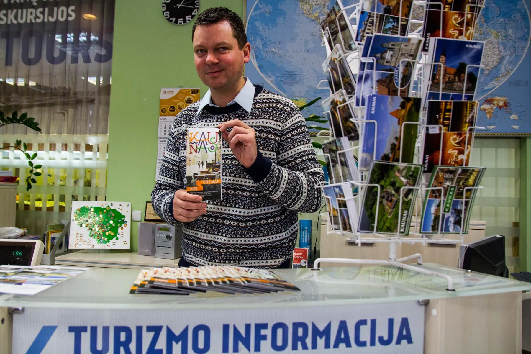 Kauno turizmo informacijos centras, Sigitas Sidaravičius