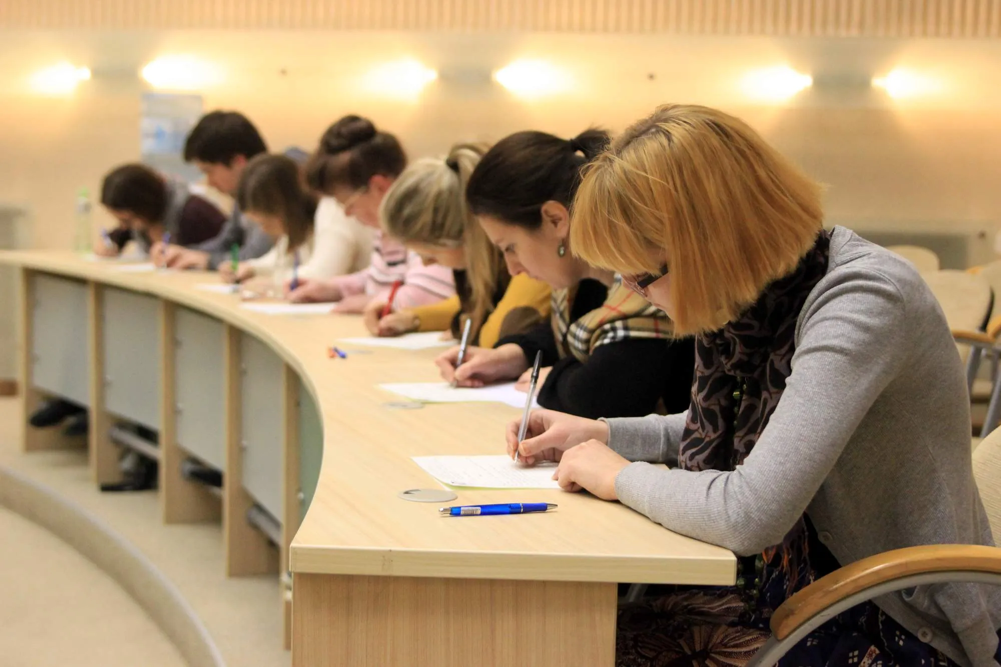 Kaune buvo rašomas nacionalinis diktantas