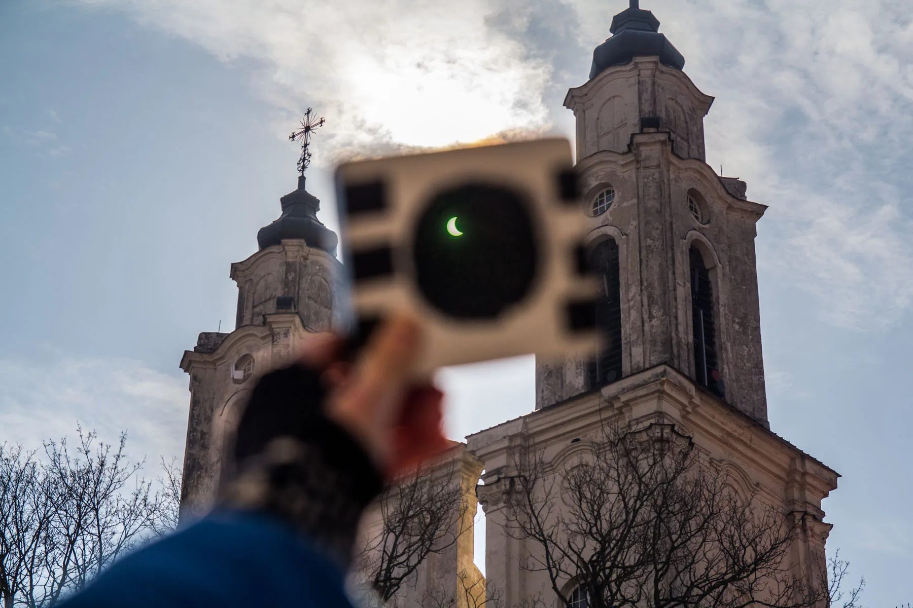 Saulės užtemimo stebėjimas